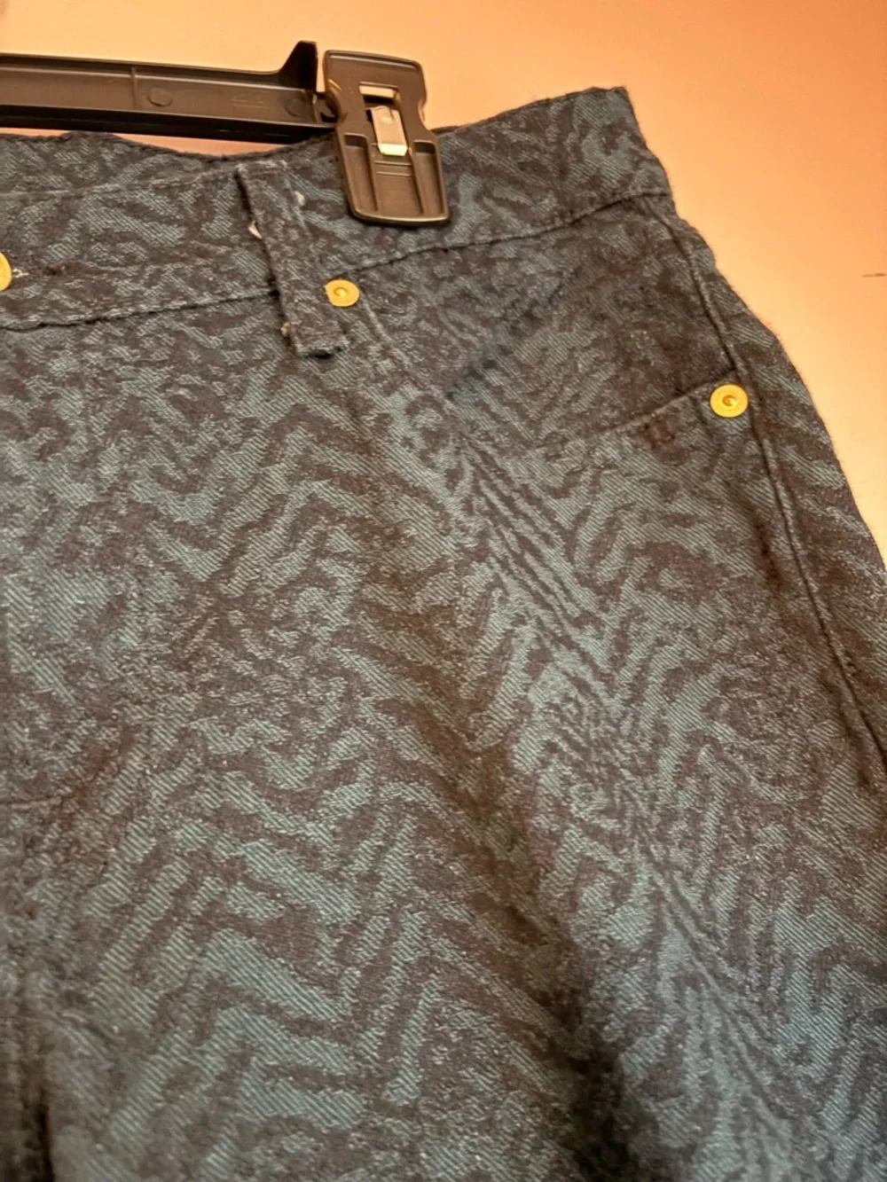 💚7 For All Mankind Chevron Patterned Skinny Jeans - Picture 2 of 6